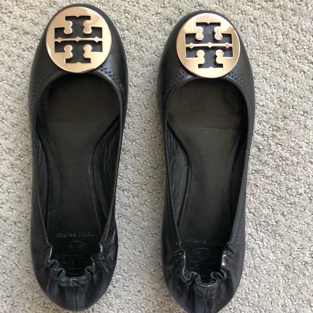 Authentic Tory Burch Reva Flats